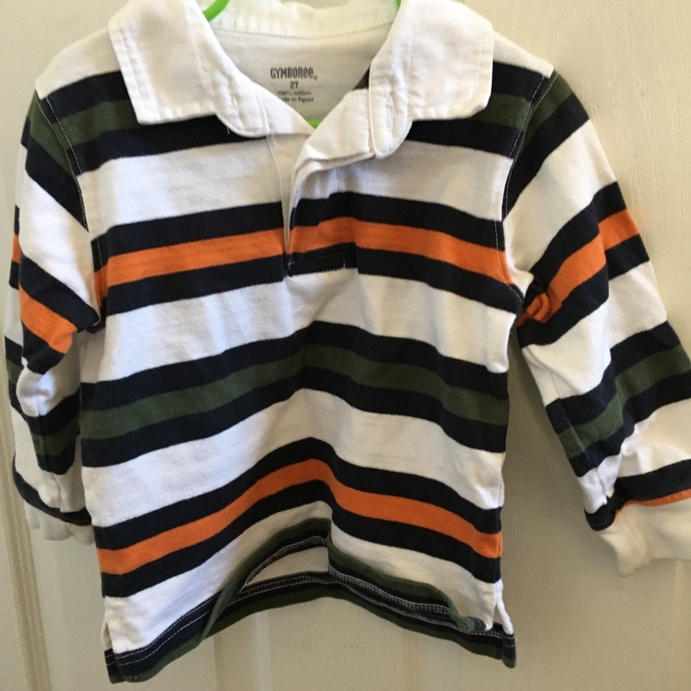 FINAL MARKDOWN Boys Gymboree polo shirt 2t